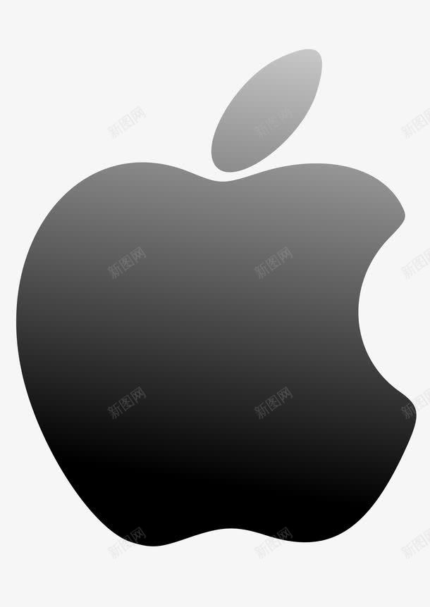 浅色调苹果logo图标png_新图网 https://ixintu.com logo素材 图标素材 手绘素材 浅色调 苹果图标素材