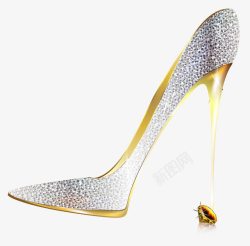 钻石水晶鞋水晶鞋高清图片