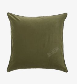 军绿色抱枕素材