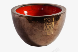陶缸中国风棕色蓄水陶缸高清图片