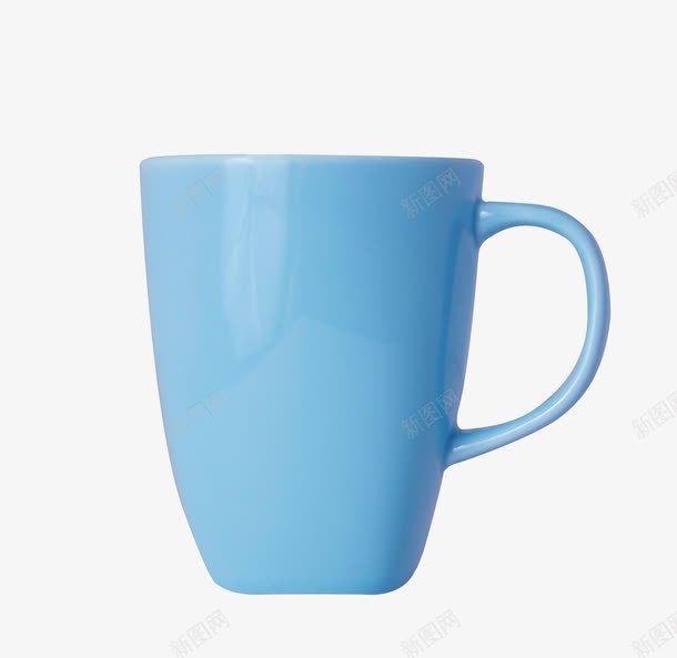 一个蓝色的杯子png免抠素材_新图网 https://ixintu.com 变色杯 喝水必备 喝茶器皿 容器 带手 带手把 杯子 水杯 盛放液体 茶杯 茶杯器皿 蓝色的 陶瓷
