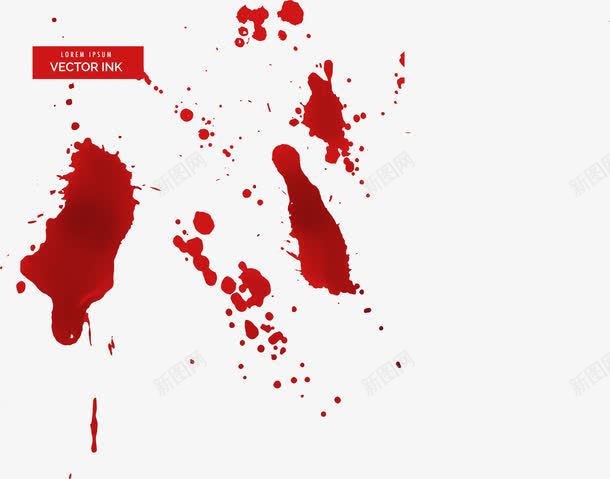 手绘红色的血液png免抠素材_新图网 https://ixintu.com 手绘 捐血 流淌的血滴 液体 献血 红色 血液 装饰