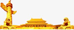 传统经典北京天安门建筑素材