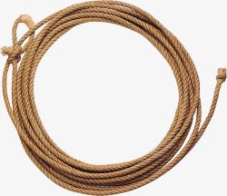 捆绑棉绳一捆棕色麻绳高清图片