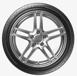 橡胶轮胎一个汽车轮胎高清图片