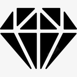 珍贵宝石钻石宝石图标高清图片