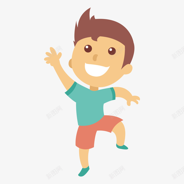 跳舞的微笑男生png免抠素材_新图网 https://ixintu.com 人物 卡通 国际微笑日 微笑 微笑男生 快乐 插画 滑稽 表情 跳舞 跳舞姿势
