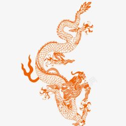 古代龙图腾素材