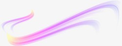 烟雾装饰背景紫色烟雾彩带装饰特效高清图片