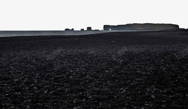 冰岛唯美黑沙滩png免抠素材_新图网 https://ixintu.com 冰岛 冰岛黑沙滩 唯美黑沙滩 旅游景区 著名景点