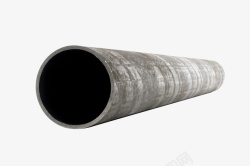 空心钢管灰色做旧金属空心钢管高清图片