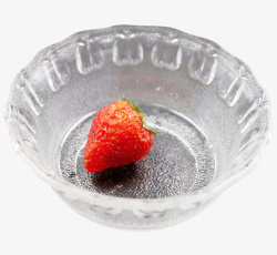 磨砂透明玻璃碗精美促销礼品磨砂玻璃碗高清图片