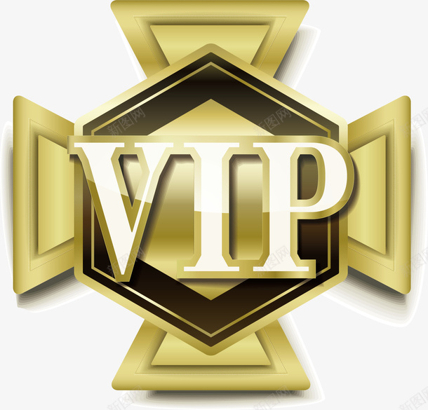 VIP标签png免抠素材_新图网 https://ixintu.com 标签 经典标签 装饰标签