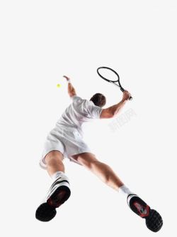 摄影网球运动员素材