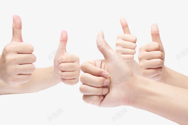 竖起大拇指png免抠素材_新图网 https://ixintu.com 厉害 大拇指 棒 欣赏 群体 赞扬