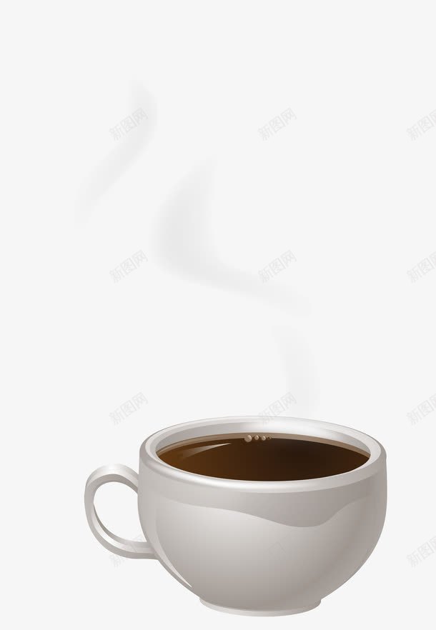 冒着热气的咖啡png免抠素材_新图网 https://ixintu.com coffee 冲饮 卡布基诺 卡通 咖啡 提神 热的 热饮 苦的 饮料