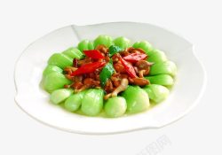 辣椒青菜美味菜肴高清图片