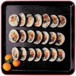 日本厨师一盘日本寿司高清图片