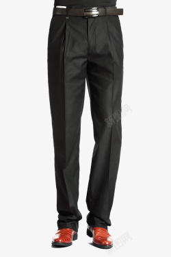 男士西装裤正品商务风格西装男士裤子特写矢高清图片