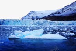 达古冰川景区唯美北极冰川高清图片