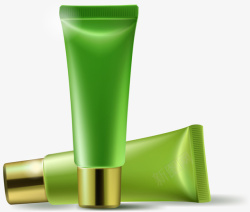 绿色瓶身产品包装矢量图高清图片
