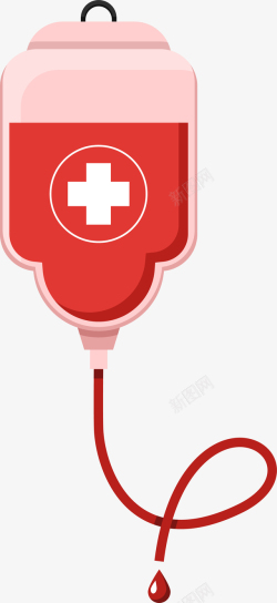 血浆包国际红十字日红色血包高清图片