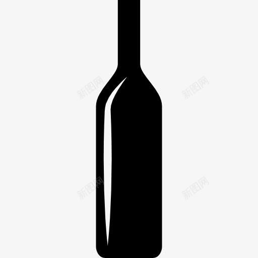 酒瓶图标png_新图网 https://ixintu.com 厨房 水晶 瓶 酒 食品
