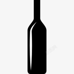 高档酒瓶酒瓶图标高清图片