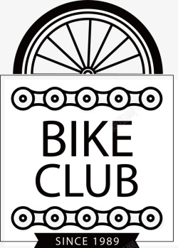 自行车俱乐部自行车俱乐部图标高清图片