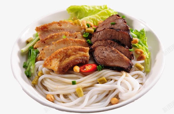 桂林米粉png免抠素材_新图网 https://ixintu.com 卤菜粉 桂林特产 桂林米粉 米粉 锅烧粉