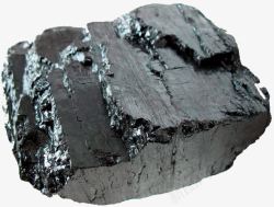 不规则的煤炭素材