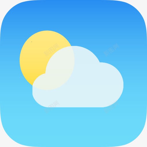 天气iOS7LikeMacIcons图标png_新图网 https://ixintu.com Weather 天气