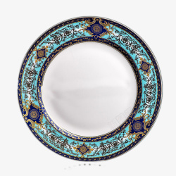 陶瓷器皿景泰蓝陶瓷圆盘子高清图片