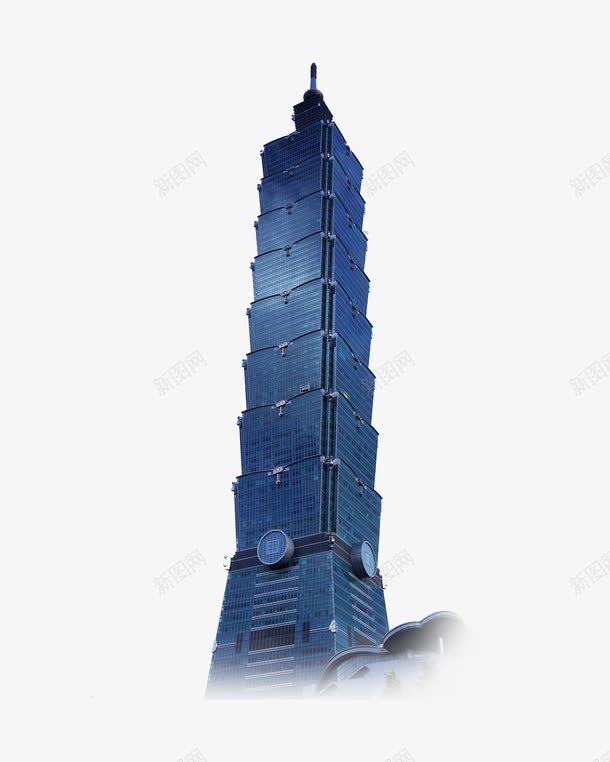 高楼大厦101台北png免抠素材_新图网 https://ixintu.com 101大楼 中华人民共和国省级行政区 中国台湾省 台北101 台湾101 清晨的101