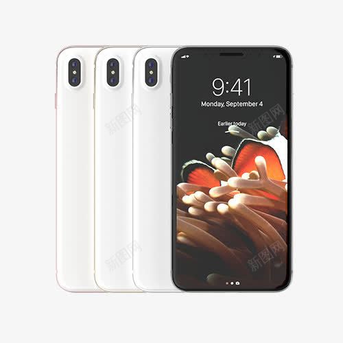 新品上市png免抠素材_新图网 https://ixintu.com iphone 人脸识别技术 苹果8 苹果8plus 苹果X 超视网膜 面部识别