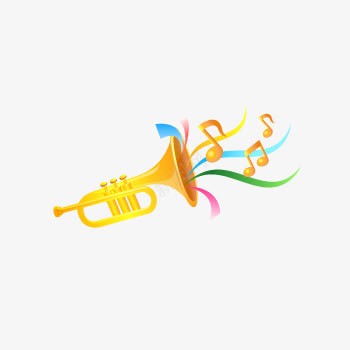 乐器png免抠素材_新图网 https://ixintu.com 动听 吹响号角 喇叭 音乐