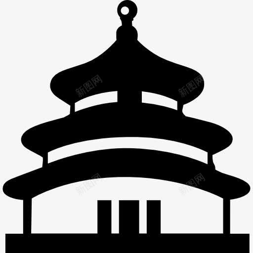 天坛图标png_新图网 https://ixintu.com Altar 中国 北京 古迹 寺庙