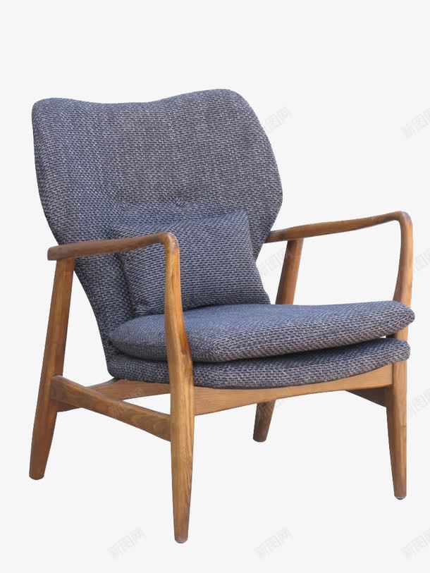 阳台观光椅png免抠素材_新图网 https://ixintu.com 产品实物 休闲椅 实木椅子 椅子 靠背椅