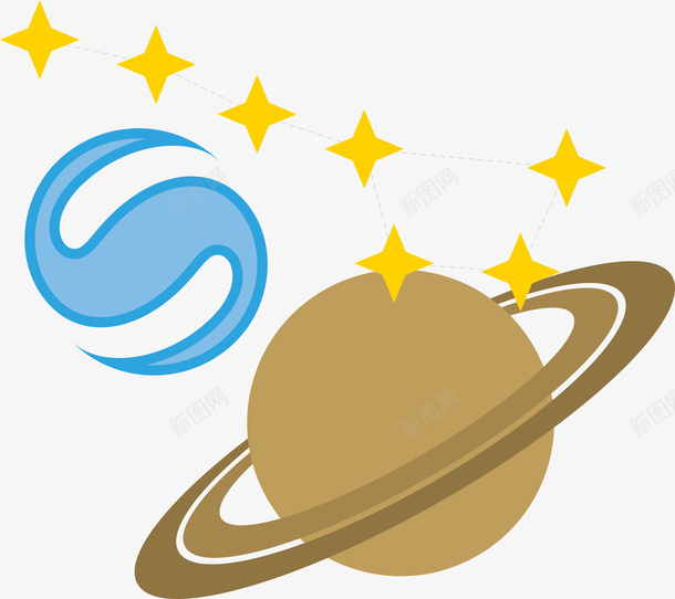 太空星球世界航空日卡通航天图标png_新图网 https://ixintu.com 图标 外星人 天空 太空 太阳 星环 星球系 望远镜 木星 流星 繁星 航空人员 飞碟 飞船