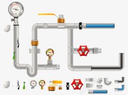 阀门开关阀门水管高清图片