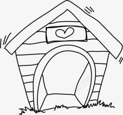 小房子卡通简笔画小房子高清图片