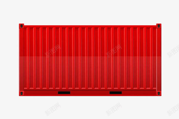 红色的一个集装箱png免抠素材_新图网 https://ixintu.com 免抠 实物 实物图 红色 货运 运输 铁皮屋 集装箱 集装箱堆场