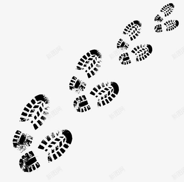 地板小孩脚印鞋印png免抠素材_新图网 https://ixintu.com 印迹 地面 小孩脚印 步行 痕迹 走路 鞋印 黑色