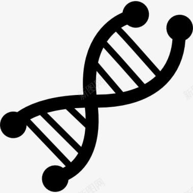 DNA链的科学符号图标图标