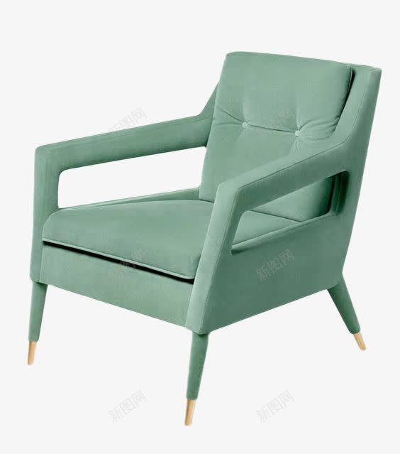 柔软的沙发椅png免抠素材_新图网 https://ixintu.com 产品 免费PNG 布艺 棉绒 清新 面料特性