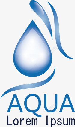 运动项目相关logo水资源水滴节水相关LOGO矢量图图标高清图片