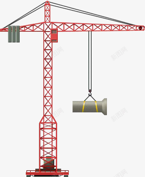 重型塔吊png免抠素材_新图网 https://ixintu.com 塔吊 塔吊机械 工地 工地塔吊 机械 重型 重型塔吊 重型的