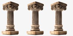 金漆罗马柱金漆罗马柱柱子石柱高清图片