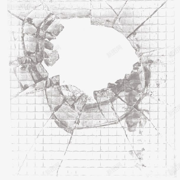 破碎玻璃png免抠素材_新图网 https://ixintu.com 打破 玻璃 破碎 破碎纹理 碎片 裂痕 裂纹