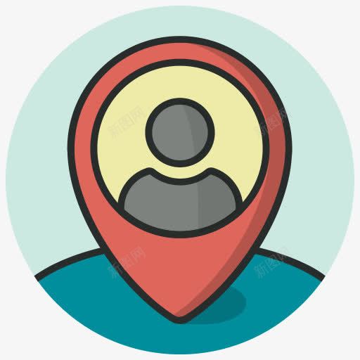 地理定位在定位器的人人地位置地png免抠素材_新图网 https://ixintu.com Geolocalization in location locator man map pin user 人地位置 在定位器的人 地图销 地理定位 用户位置